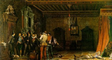 ポール・ドラローシュ Painting - 暗殺 1834 歴史 イポリット・ドラローシュ